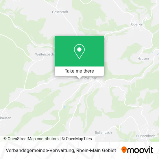 Карта Verbandsgemeinde-Verwaltung