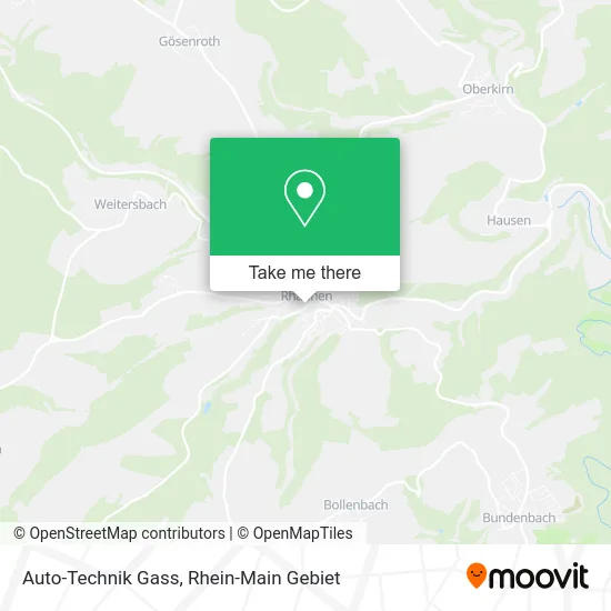 Карта Auto-Technik Gass
