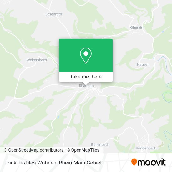 Карта Pick Textiles Wohnen