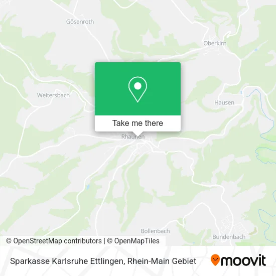 Карта Sparkasse Karlsruhe Ettlingen