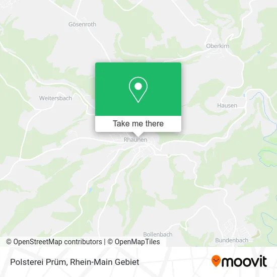 Карта Polsterei Prüm