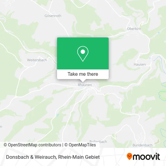Карта Donsbach & Weirauch