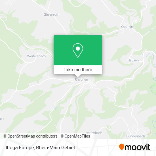 Карта Iboga Europe