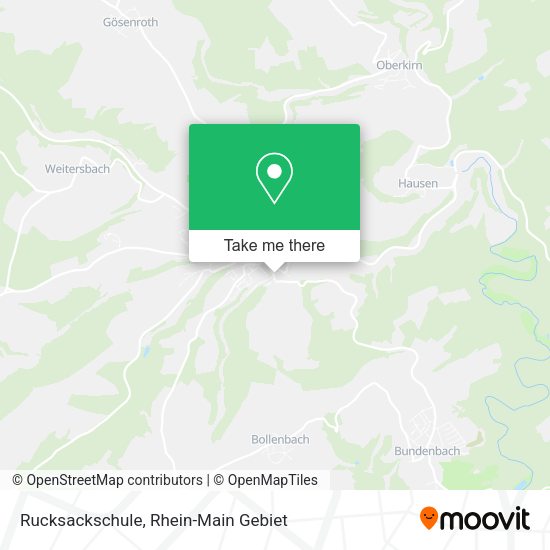 Карта Rucksackschule