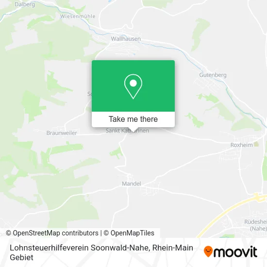 Карта Lohnsteuerhilfeverein Soonwald-Nahe