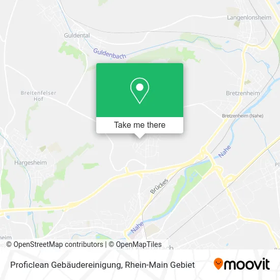 Карта Proficlean Gebäudereinigung