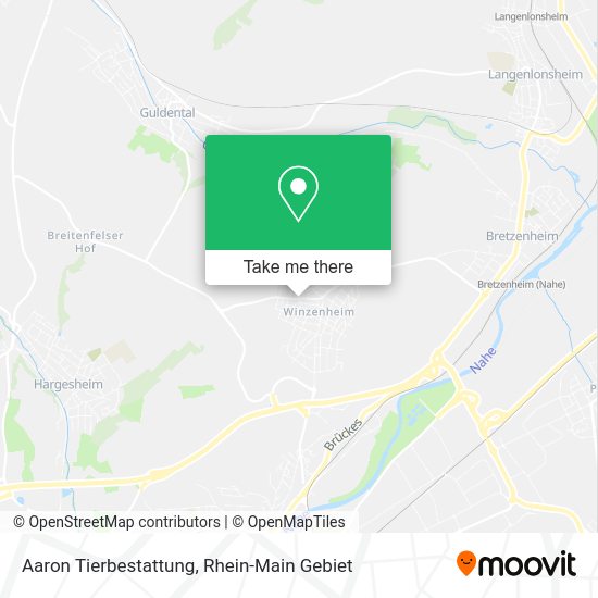 Карта Aaron Tierbestattung