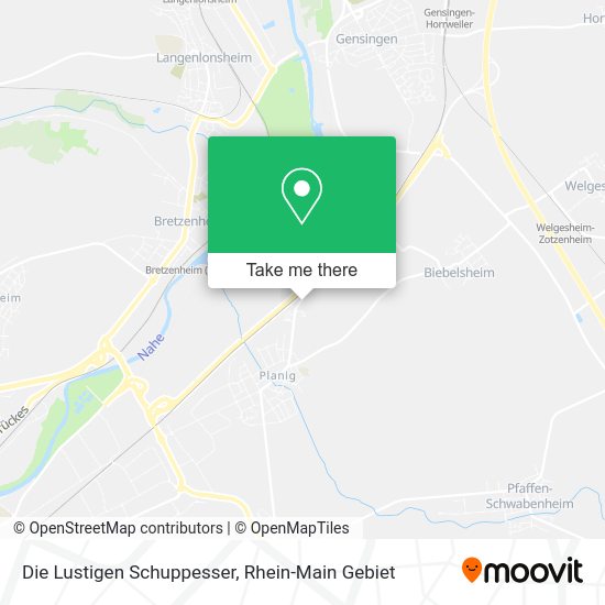 Карта Die Lustigen Schuppesser