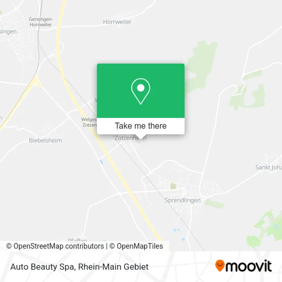 Карта Auto Beauty Spa