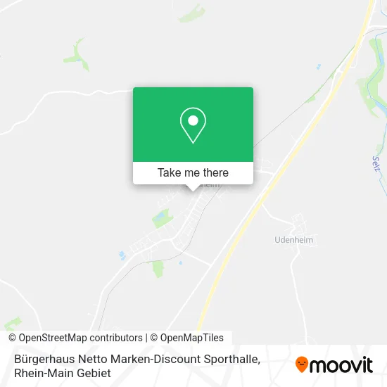 Карта Bürgerhaus Netto Marken-Discount Sporthalle