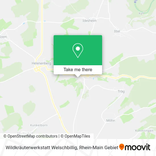 Карта Wildkräuterwerkstatt Welschbillig