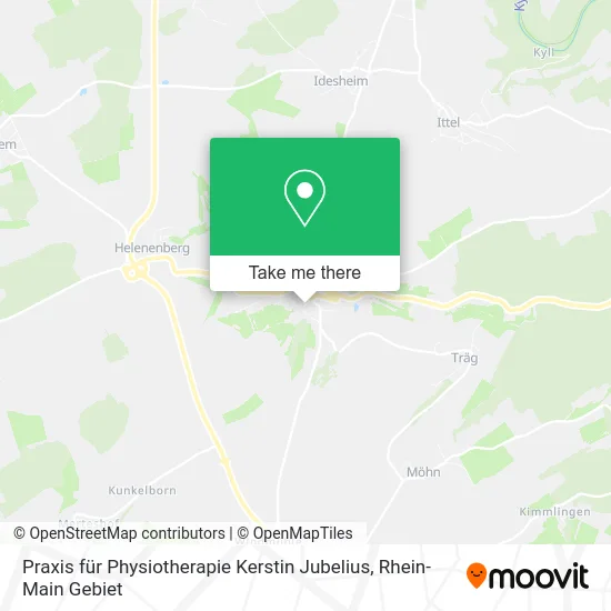 Карта Praxis für Physiotherapie Kerstin Jubelius