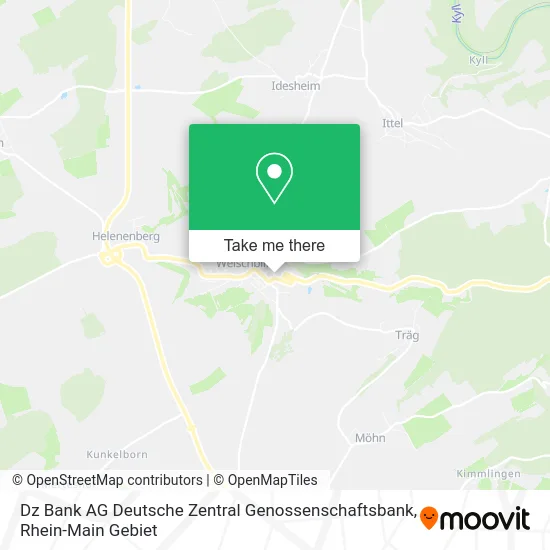 Карта Dz Bank AG Deutsche Zentral Genossenschaftsbank