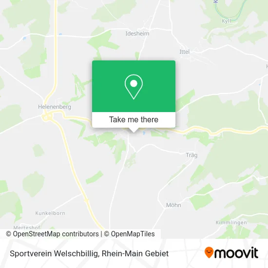 Карта Sportverein Welschbillig