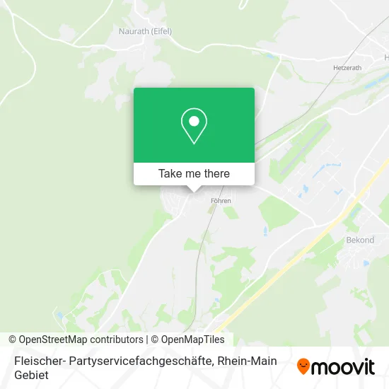 Карта Fleischer- Partyservicefachgeschäfte