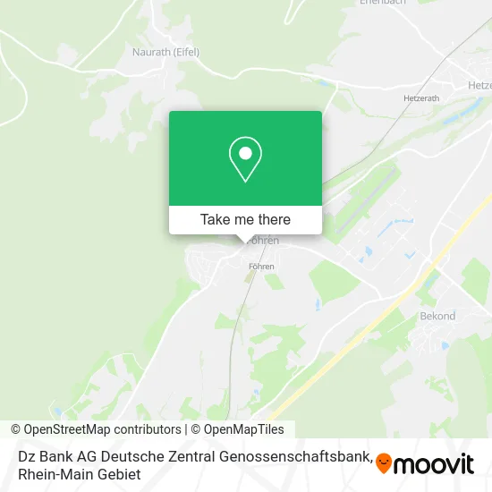 Карта Dz Bank AG Deutsche Zentral Genossenschaftsbank