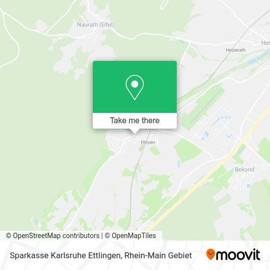Карта Sparkasse Karlsruhe Ettlingen