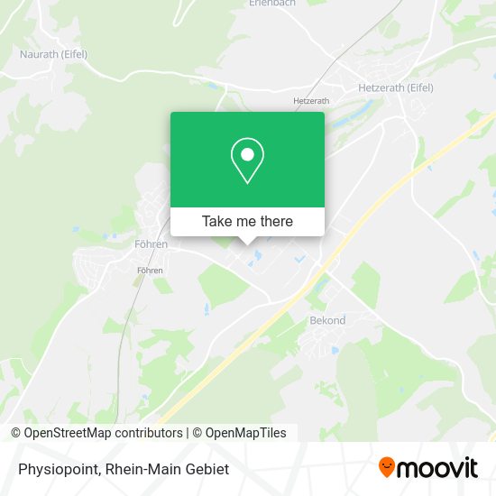Карта Physiopoint