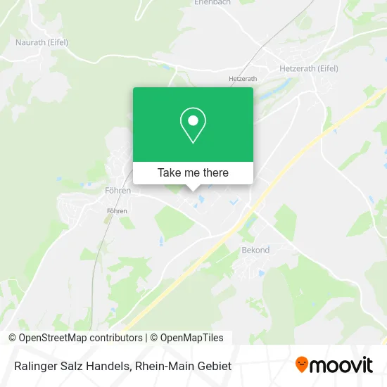 Карта Ralinger Salz Handels