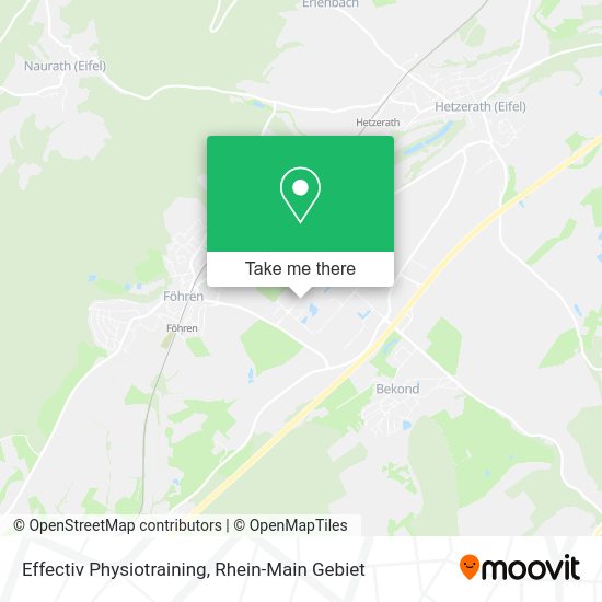 Карта Effectiv Physiotraining
