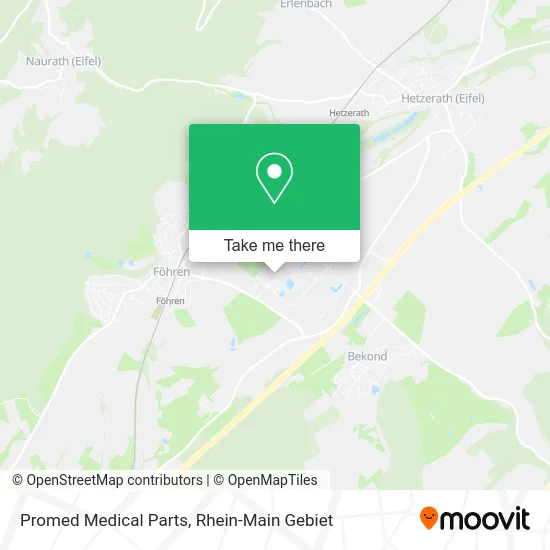 Карта Promed Medical Parts