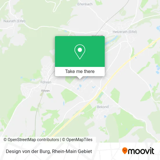 Карта Design von der Burg