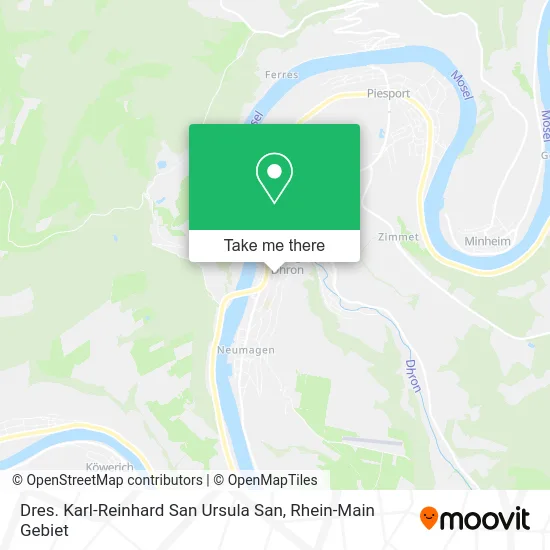 Карта Dres. Karl-Reinhard San Ursula San