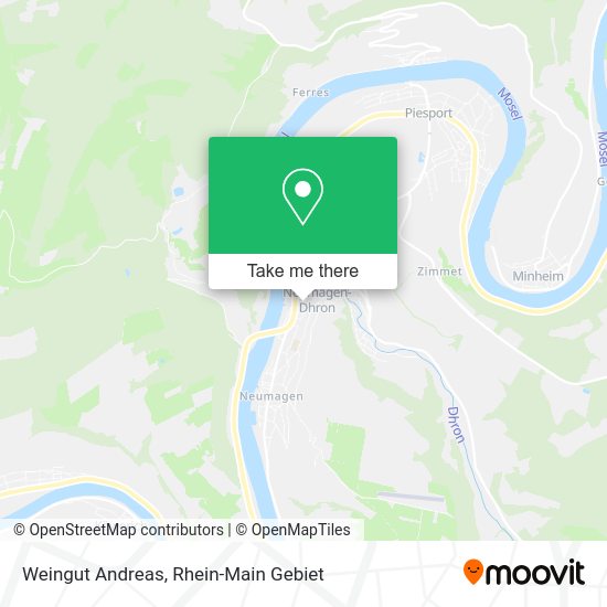 Карта Weingut Andreas