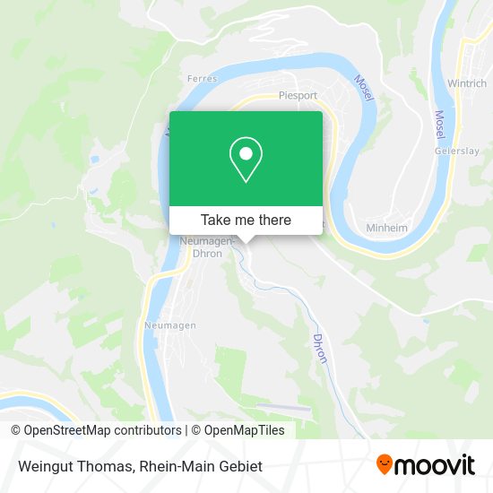 Карта Weingut Thomas