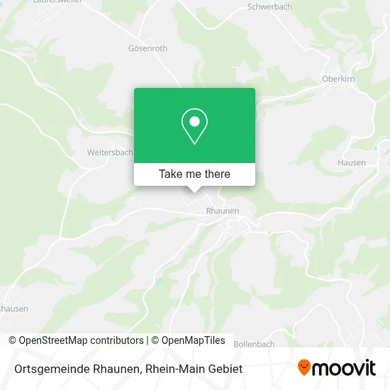 Ortsgemeinde Rhaunen map