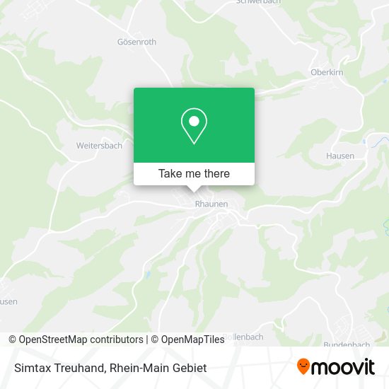 Карта Simtax Treuhand