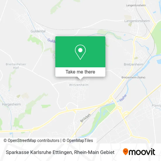 Карта Sparkasse Karlsruhe Ettlingen