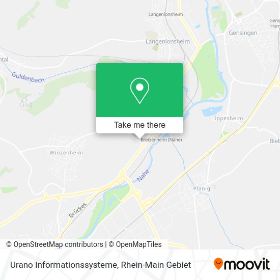 Карта Urano Informationssysteme