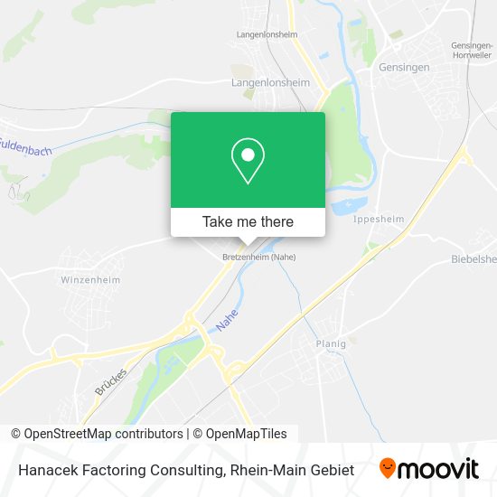 Карта Hanacek Factoring Consulting