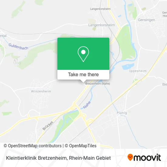 Карта Kleintierklinik Bretzenheim