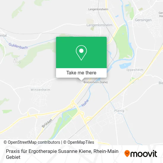 Карта Praxis für Ergotherapie Susanne Kiene