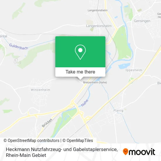 Карта Heckmann Nutzfahrzeug- und Gabelstaplerservice