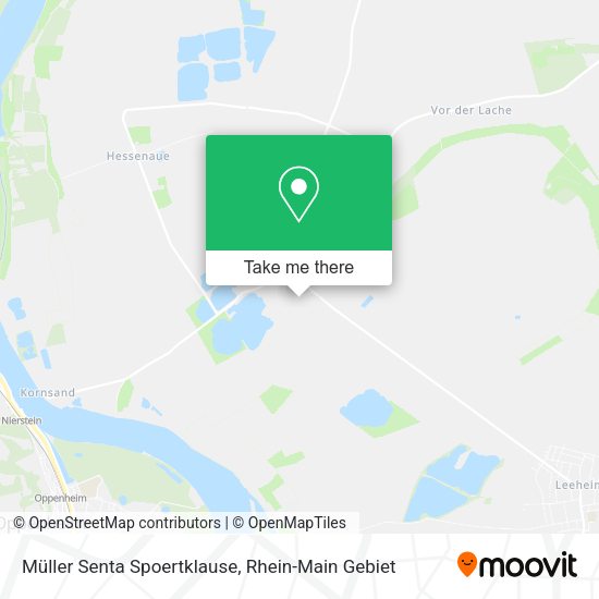Карта Müller Senta Spoertklause