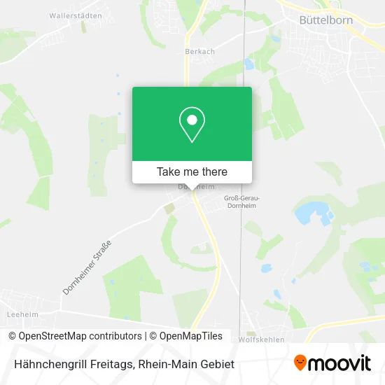 Карта Hähnchengrill Freitags