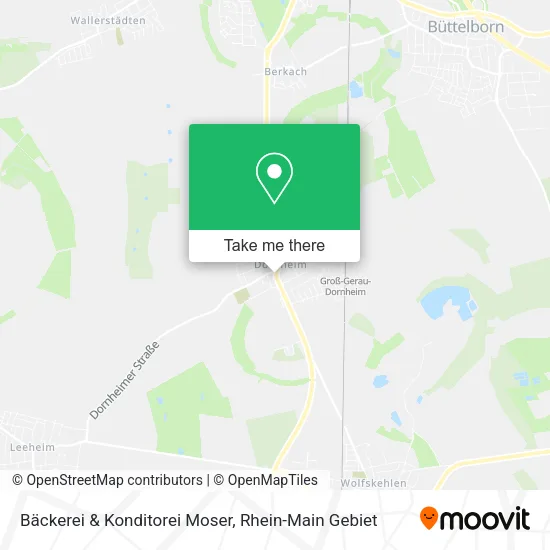 Bäckerei & Konditorei Moser map