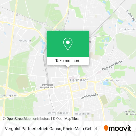 Карта Vergölst Partnerbetrieb Ganss