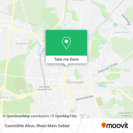 Карта Gaststätte Altun