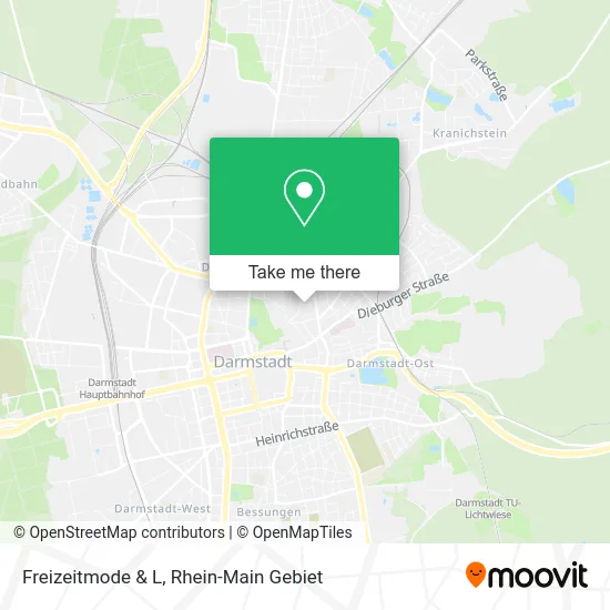 Карта Freizeitmode & L
