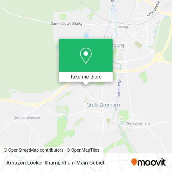 Карта Amazon Locker-Ilhami