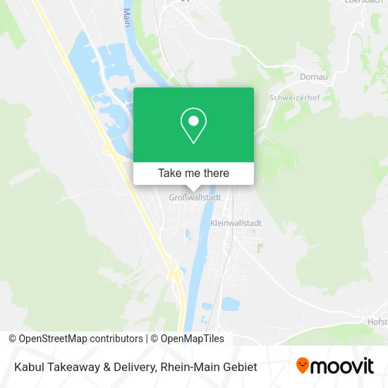 Карта Kabul Takeaway & Delivery