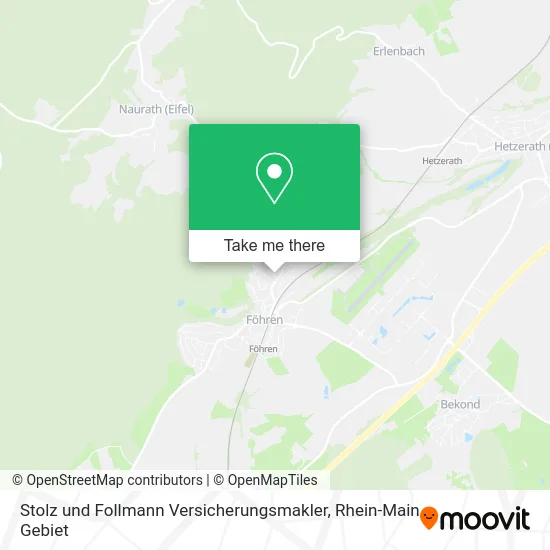 Карта Stolz und Follmann Versicherungsmakler