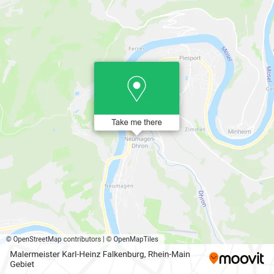 Карта Malermeister Karl-Heinz Falkenburg