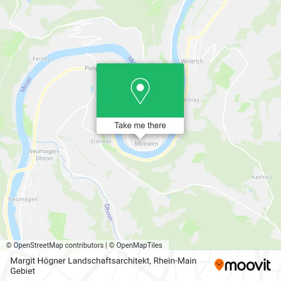 Карта Margit Högner Landschaftsarchitekt