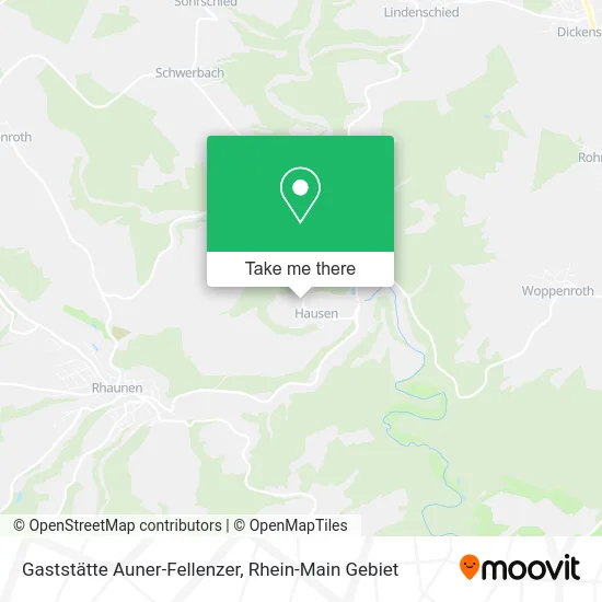 Карта Gaststätte Auner-Fellenzer
