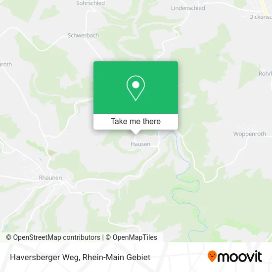 Карта Haversberger Weg